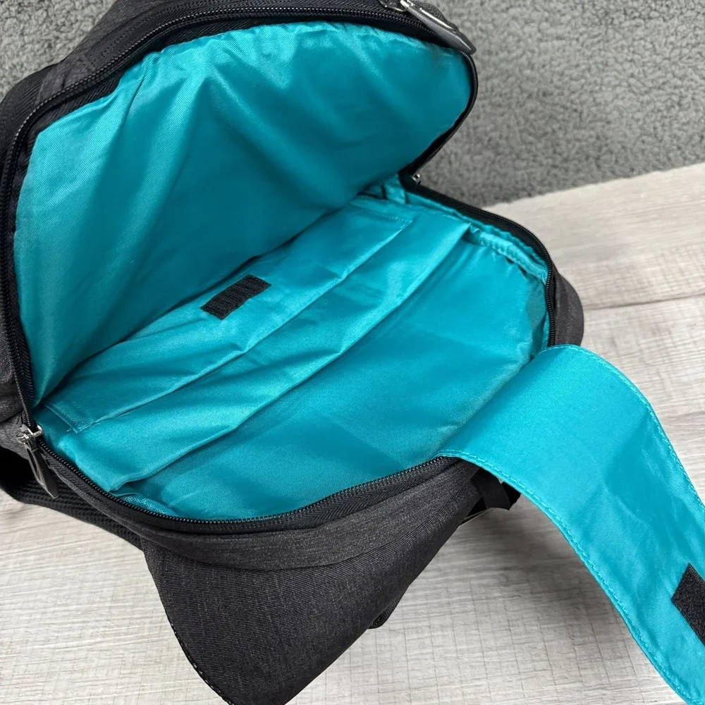 Zumit Backpack Black Gray‎ Travel Laptop Travel School Hiking Outdoor Casual NWT